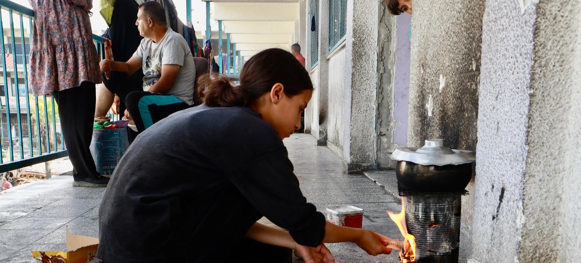 Gaza tem somente dois centros de estabilização para pacientes gravemente desnutridos em operação