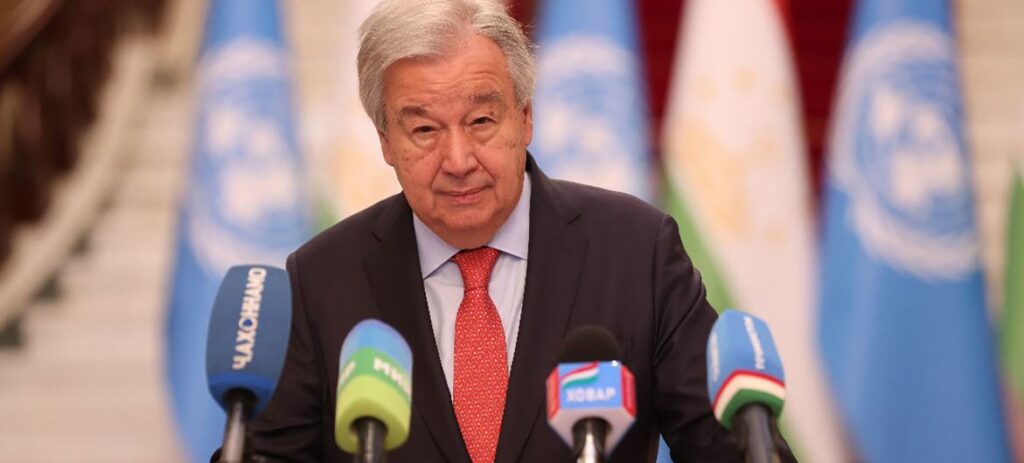 António Guterres saudou os esforços da comunidade internacional em apoio a soluções negociadas