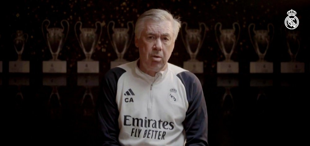 Ancelotti analisou a final da Champions. Captura/RealMadrid