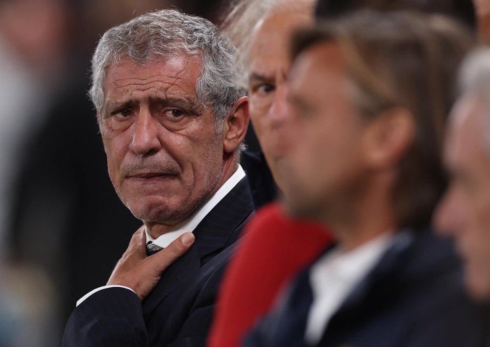 O Besiktas demite Fernando Santos. EFE