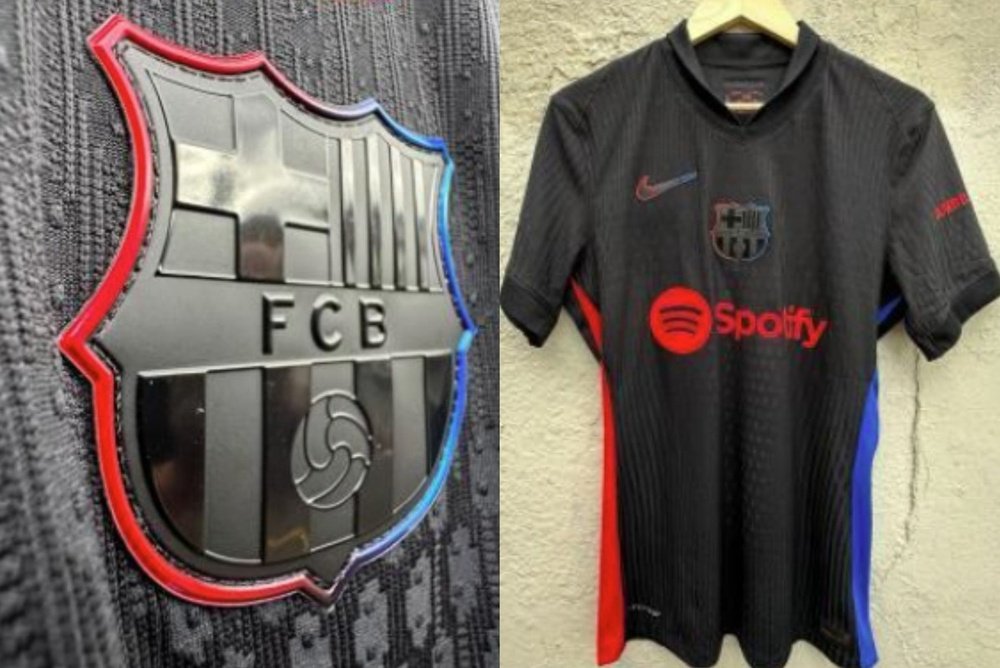 Vaza o segundo uniforme do Barça para a próxima temporada. memorabilia1899