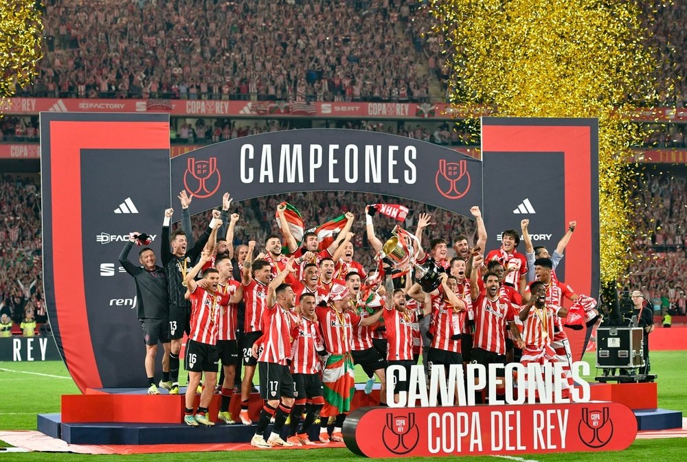 O Athletic garante vaga na Liga Europa. EFE