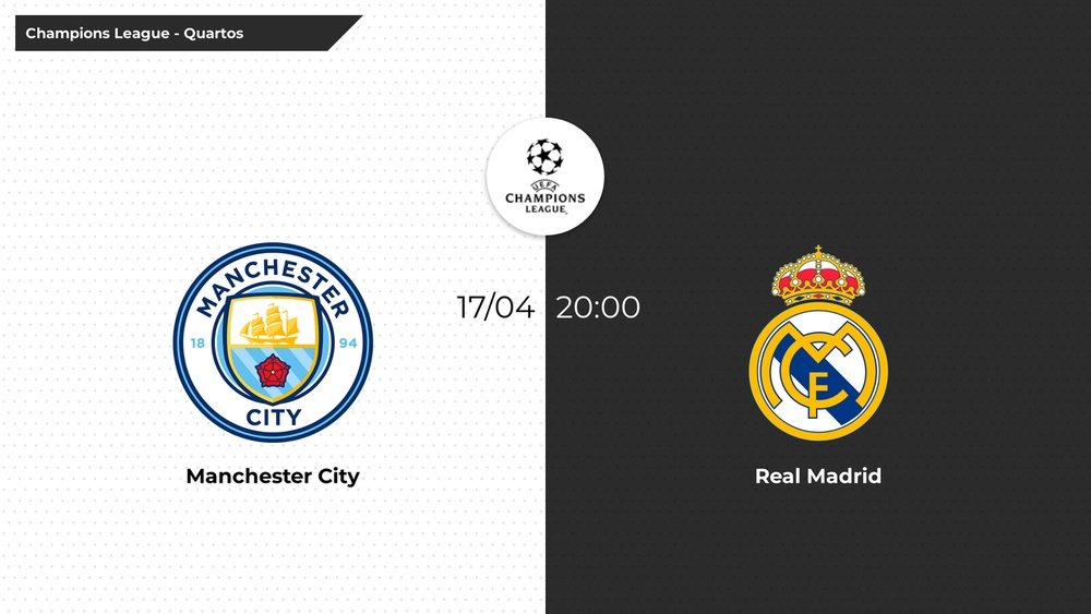 Manchester City x Real Madrid: tudo o que você precisa saber. BeSoccer