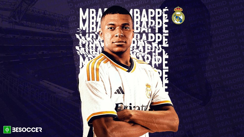 OFICIAL: Mbappé finalmente assina com o Real Madrid. Besoccer