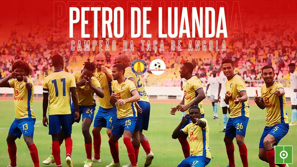 Petro de Luanda, campeão da Taça de Angola 2023-24. Besoccer