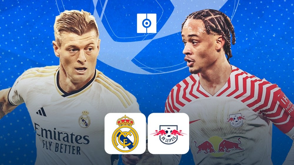 Prováveis escalações de Real Madrid e RB Leipzig. BeSoccer